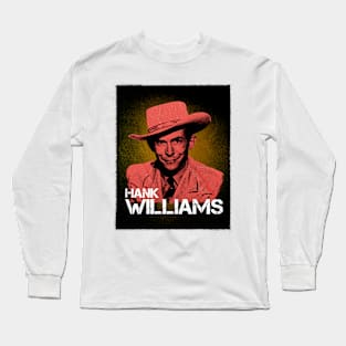 Hank Williams Long Sleeve T-Shirt